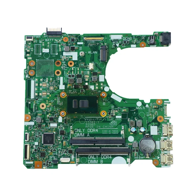 Laptop Motherboard For 15 Core I5-7200u System Board Motherboard DKK57