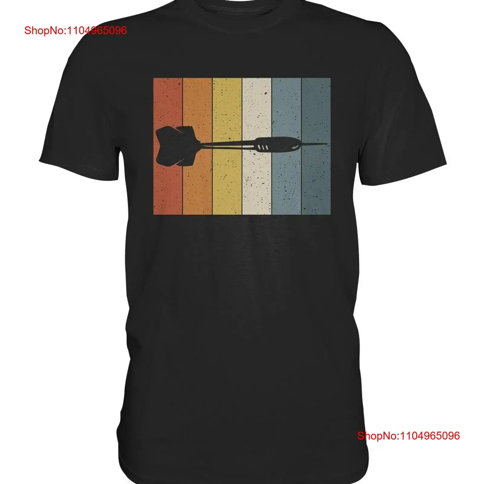 

Dart Retro player gift darts T Shirt arrow vintage premium vintage Washed Breathable Casual Comfortable Versatile Unisex