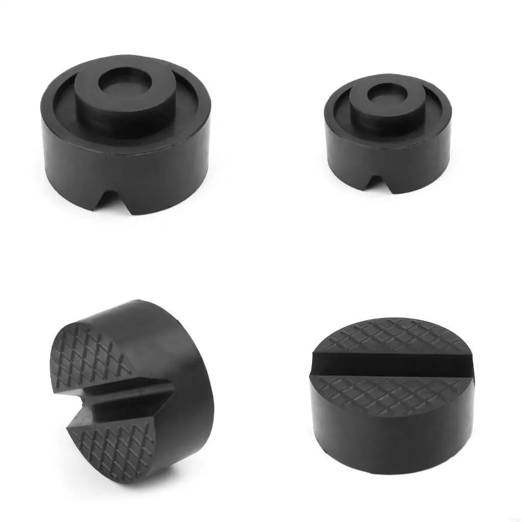 Black V-groove Car Rubber Pad Anti-slip Protector Support Block Heavy New