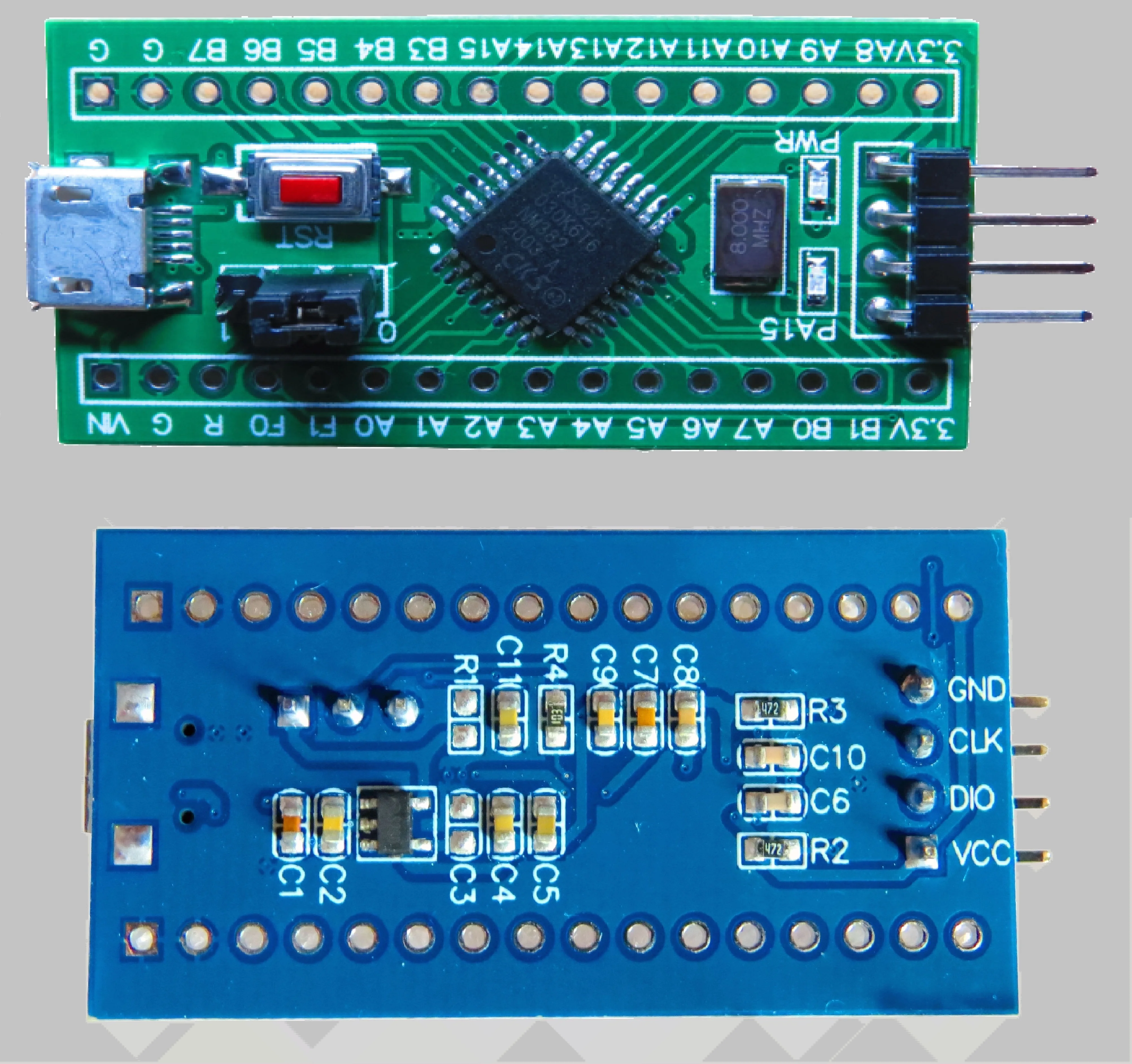 Cks32f030k6t6 Core Board Replaces STM32 Domestic Zhongkexin F030 Minimum System Development Board K6t6