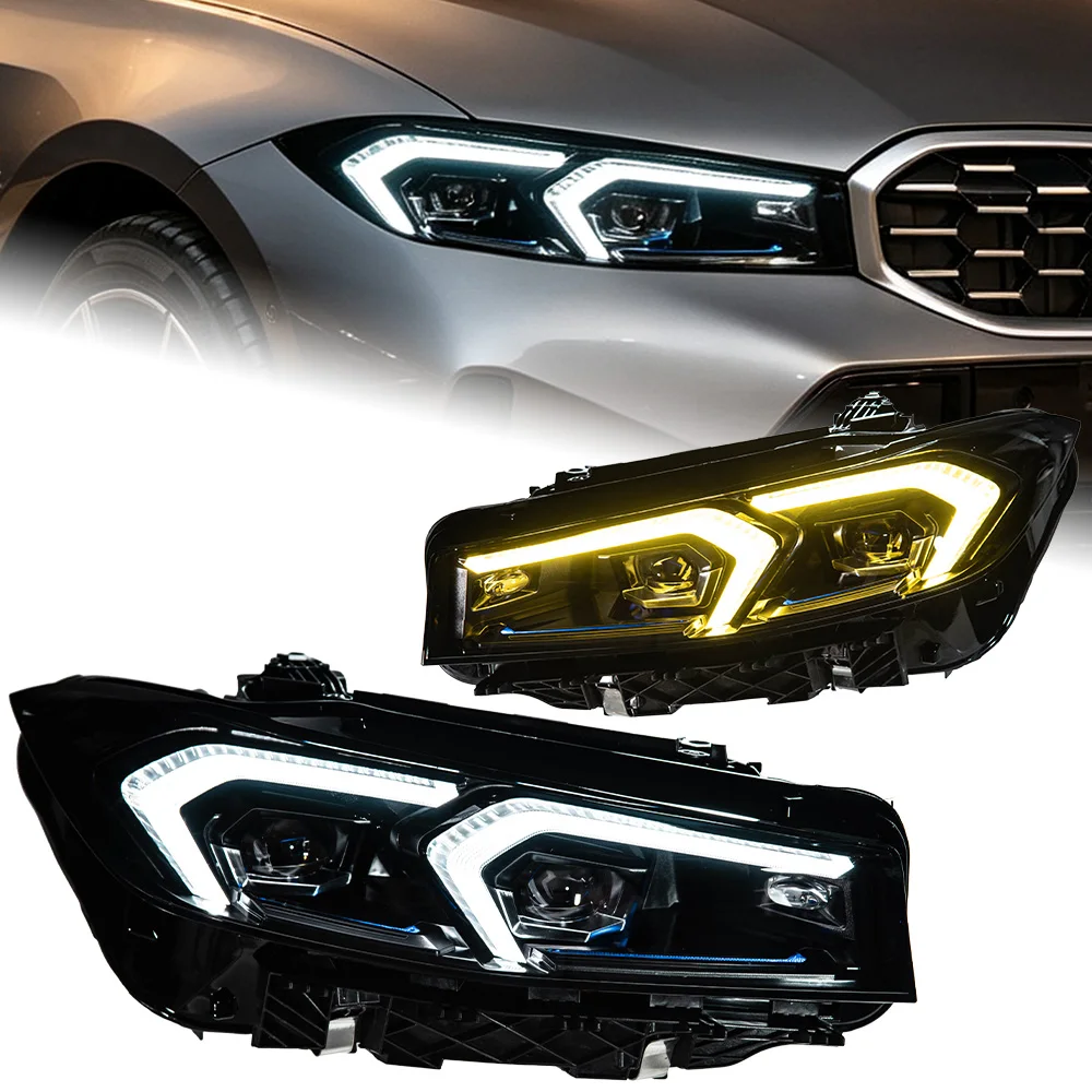 Car Lights For BMW G20 Headlight Projector Lens 2023-2025 3 Series Signal Head Lamp LED Headlights Drl Automotive Accessories