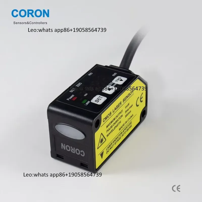 GLX-D30PUI Precision Displacement Sensor Module with 305mm Detection IP67 Repetitive 10um Fiber Optic