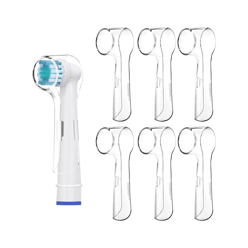 6 Stück elektrische Zahnbürstenkopf-Abdeckungen für Braun Oral B TravelPortable Zahnbürstenkopf-Abdeckung, elektrische Zahnbürstenkopf-Schutzkappe