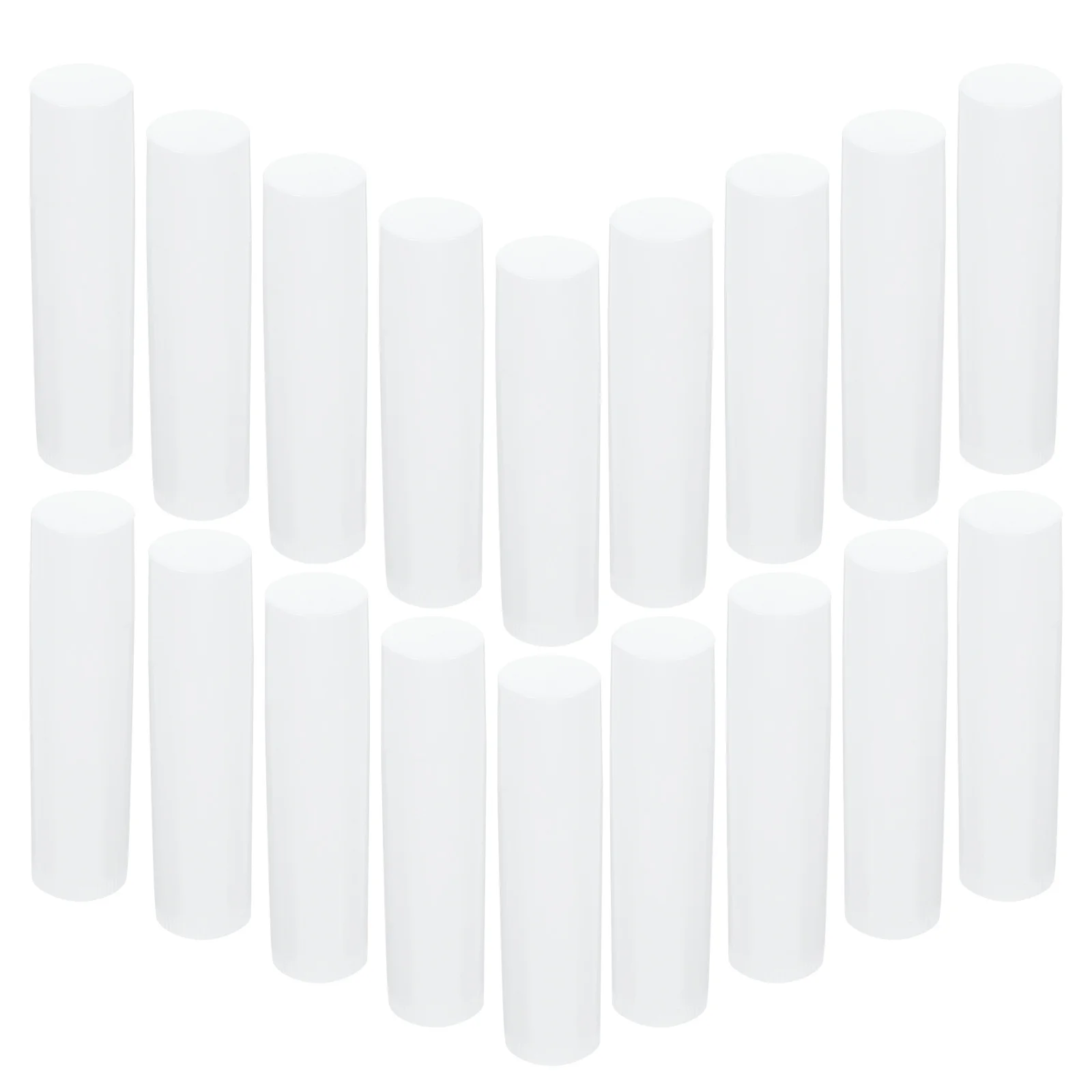 50 stücke Leere Lip Balm Rohre Pp Transparent Behälter Weiß Kappen Für Diy Refill Push Rad Mechanismus Lip Balm Rohr mit Kappen