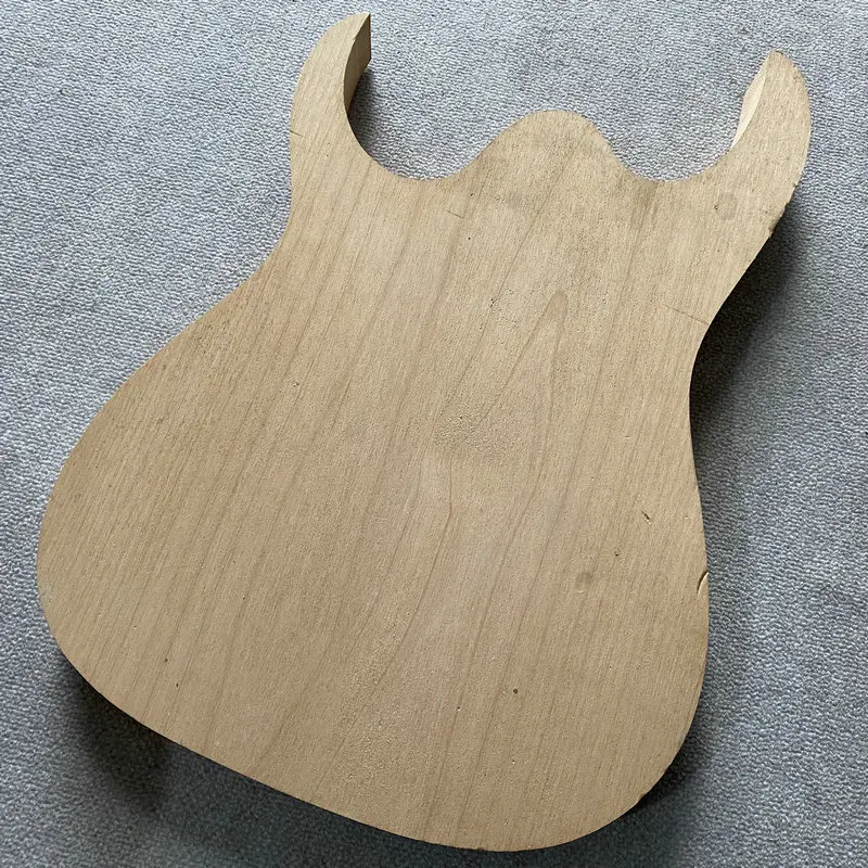 HB960 Color Natural materias primas sólido aliso sin terminar cuerpo de guitarra eléctrica DIY reemplazar sin pintar mano derecha sin cortar