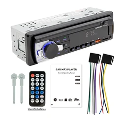 12V Car Radio Stereo MP3 Player Bluetooth For FM Radio Function Can Play USB/TF Plug-in USB Flash Drive Radio JSD-530L