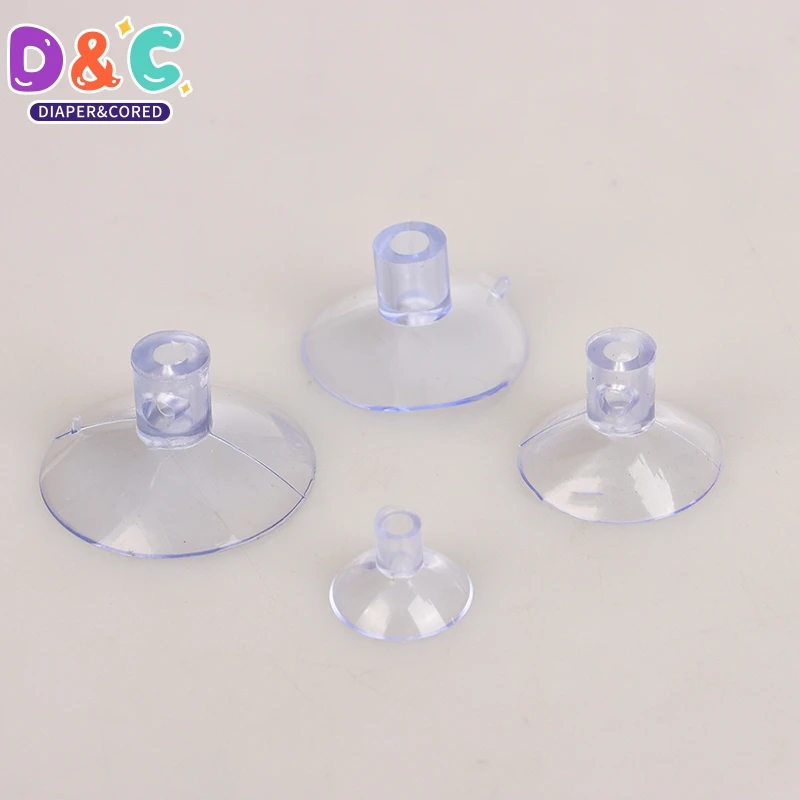 

10pcs Suction Cup With Double Holes Sucker Toy Suction Cup Sucker Pads Decor Wedding Car