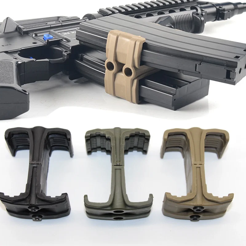 Tactical Clip Rifle Dual Parallel Magazine For Airsoft AK47 AR15 M4 Mag595 Airsoft Universal Accessories