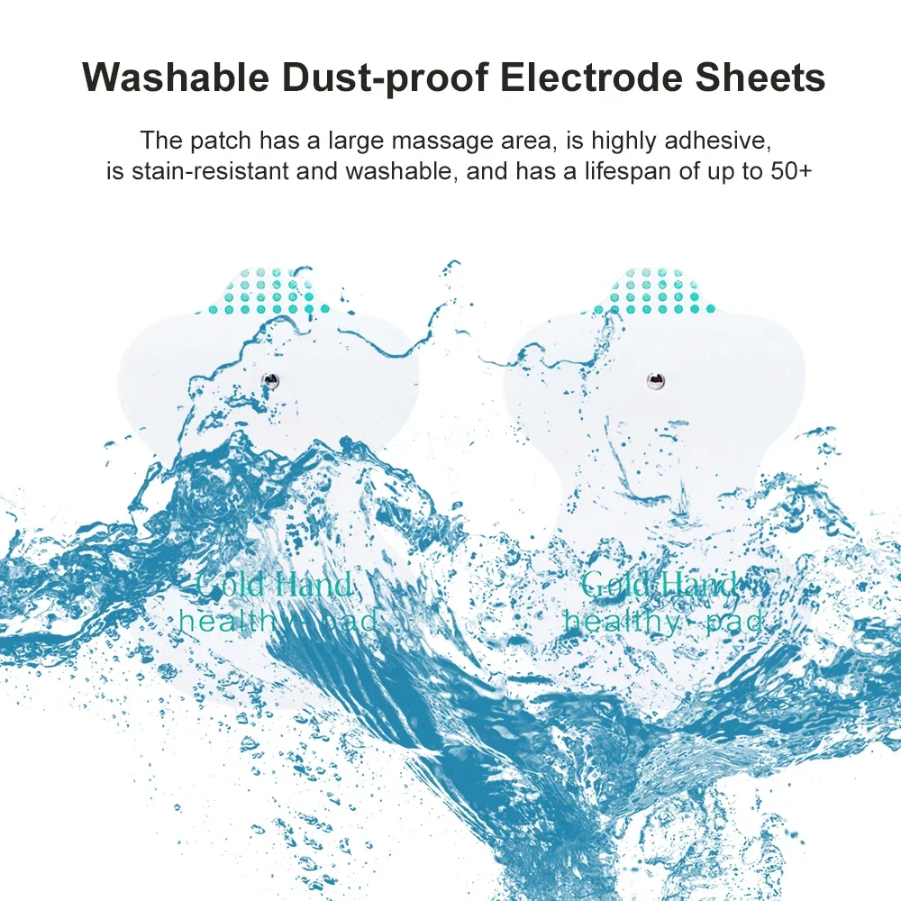 理学療法十筋肉刺激装置電気 EMS 鍼ボディマッサージデジタル療法痩身マシン電気パッド交換