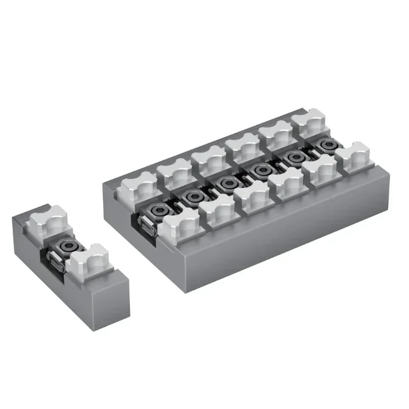 Imagem -03 - Kamishiro Vise Precisão Mini Workholding Grampos Pneumáticos Pequenas Ferramentas de Fresagem Máquina ok Vise para Máquina Cnc m6 m8 M10 M12