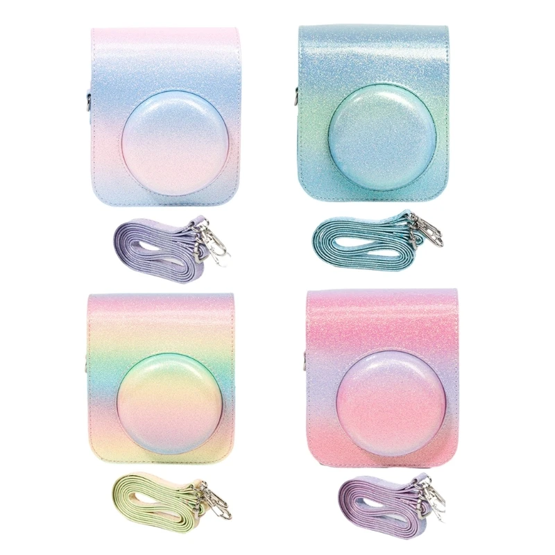 Fujifilm Instax mini 12に適したカメラキャリングケース,便利なバッグ,クロスボディバッグ,保護アクセサリー