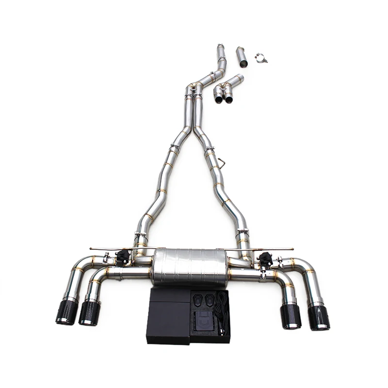 Sport Valved Exhaust Pipe for 540/540i G30/G38 3.0T B58 2018-2024 Stainless Steel Exhaust Catback With Remote Control