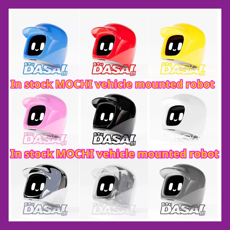 

Dasai 3rd Gen Mochi Robot Car Mount Universal Voice-Activated Action Figure Toy Jdm Car Modification Mood Decoration