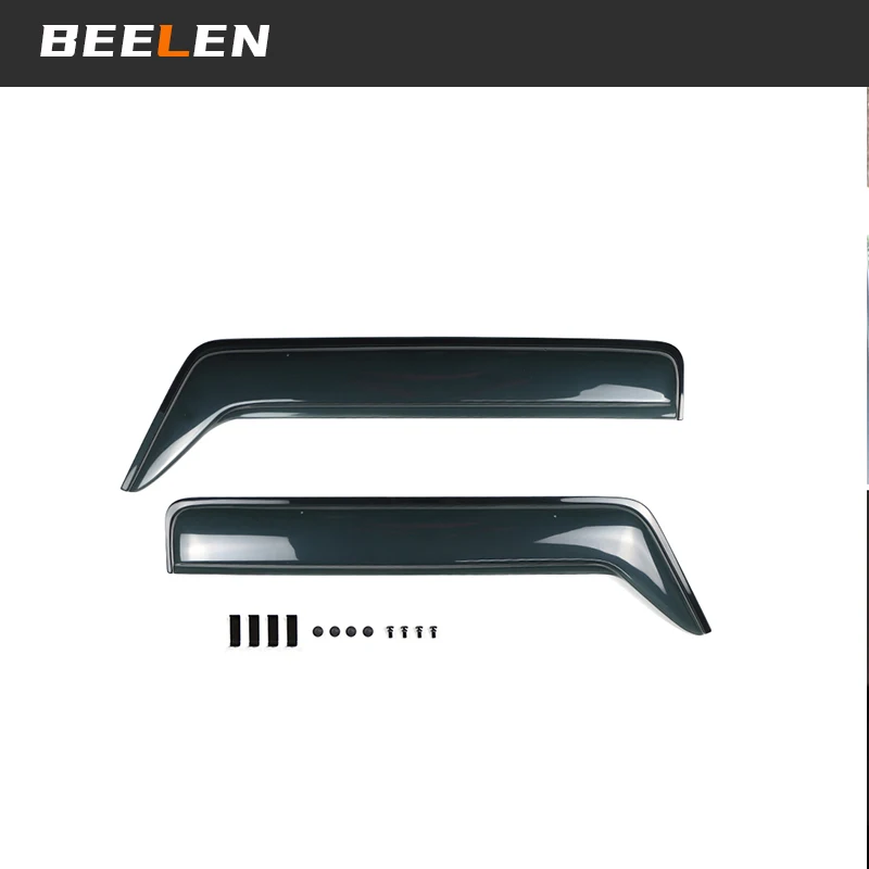 2Pcs Semi Transparent Car Window Visor Rain Sun Guard For Suzuki Jimny JB64 Sierra JB74W 2019-2024 Exterior Accessories