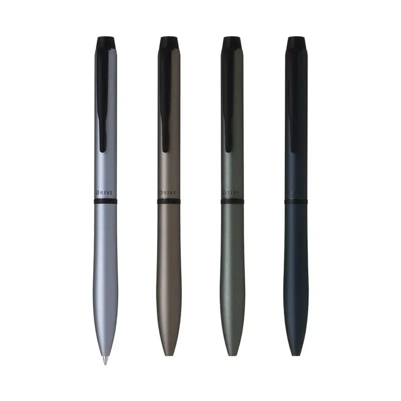 Low-discount Japanese PILOT ACRO Gel Pen DRIVE Limited Edition Metallic Texture Rotary Design Premium Ballpoint Pen Black 0.7mm