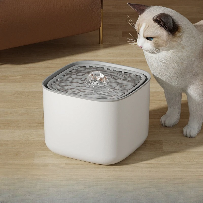 

The Cat Water Dispenser Automatically Filters Flowing Fresh Water and Is A Large-capacity Intelligent Dog Pet Water Dispenser