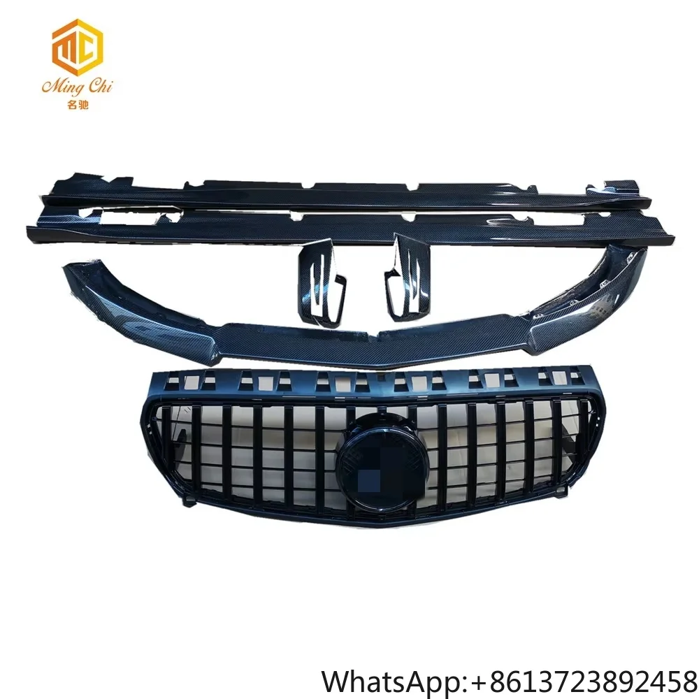 

VRS Carbon Fiber Body Kit Front Lip Diffuser Grill Side Skirt Is Suitable for Mercedes Benz A45 AMG W176