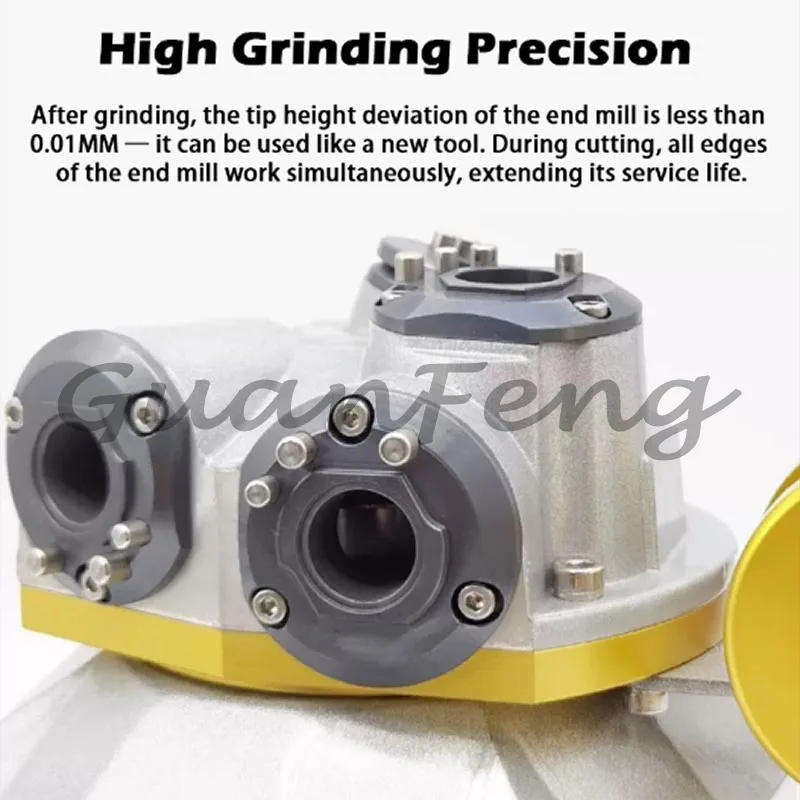 Cutting machine, ball cutter, drilling tool, groove end milling cutter, sharpener, 5000rpm grinder