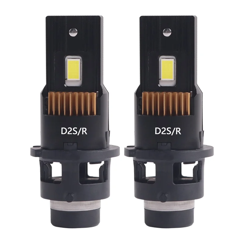 

D4S D4R D2S D2R LED Headlight Bulbs 6000K White Conversion Kit Plug and Play Xenon HID Light Replacement Canbus Error Free