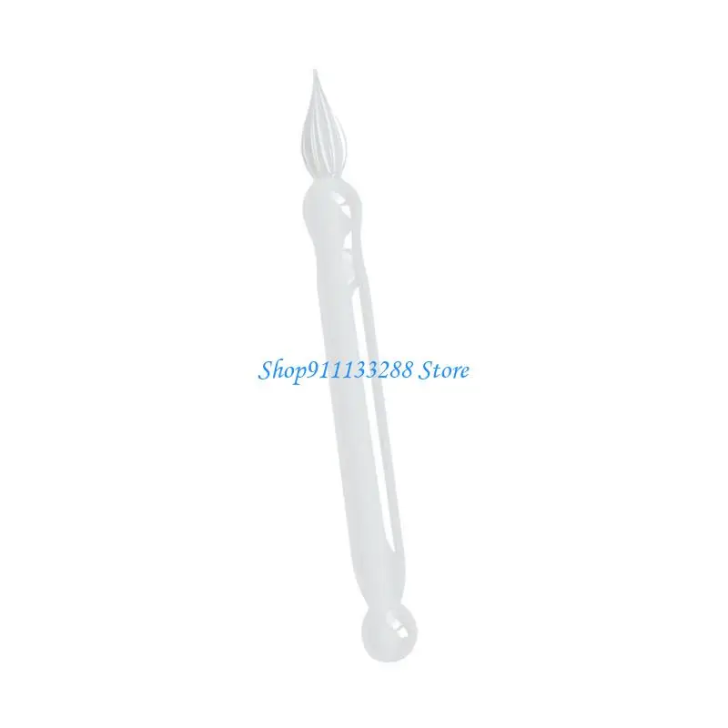 

G88D Vintage Glass Dip Pen Short Glass Pen For Adult Dip Pen for Writing Sketching Journaling Scrapbooking