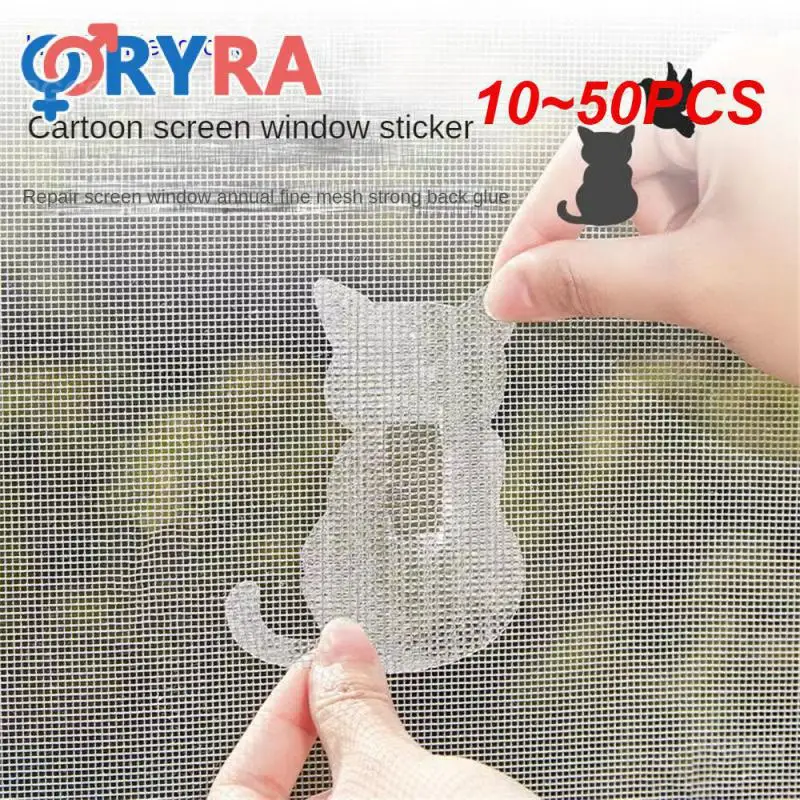 Repair Subsidy Covering Up Holes Anti-insect Mosquito Mesh Fine Mesh Self-adhesive Curtains For Windows Window Net