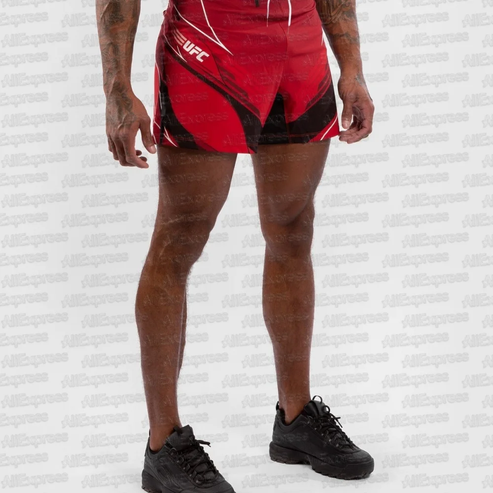

2025 UFC Boxing Shorts Best-selling 3D Printing Comfortable Sports Training Clothes Outdoor Breathable Quick-drying Shorts