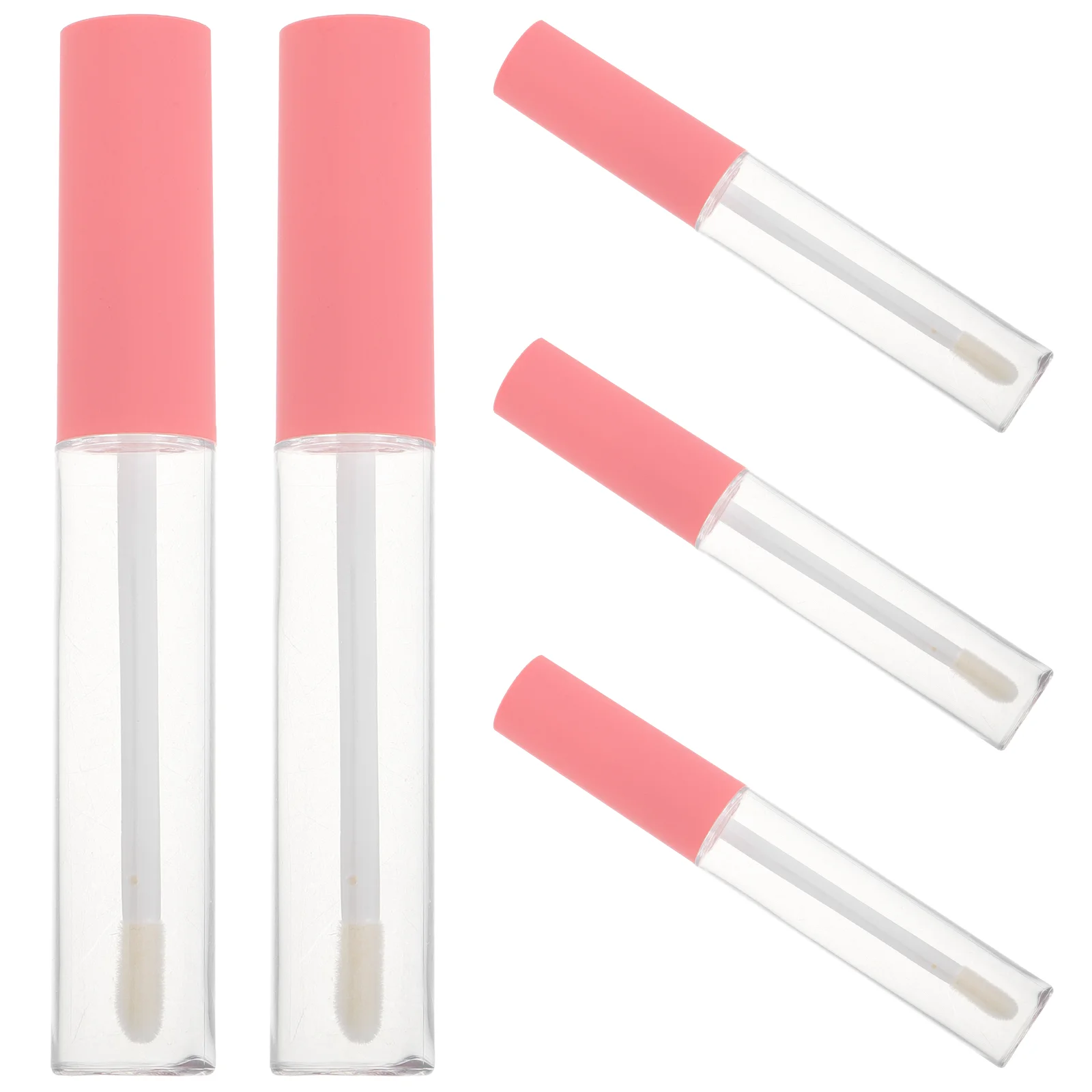 

5 Pcs Bottled Cute Lip Gloss Tubes Mini Empty Makeup Containers Mascara Balm Bulk Kit