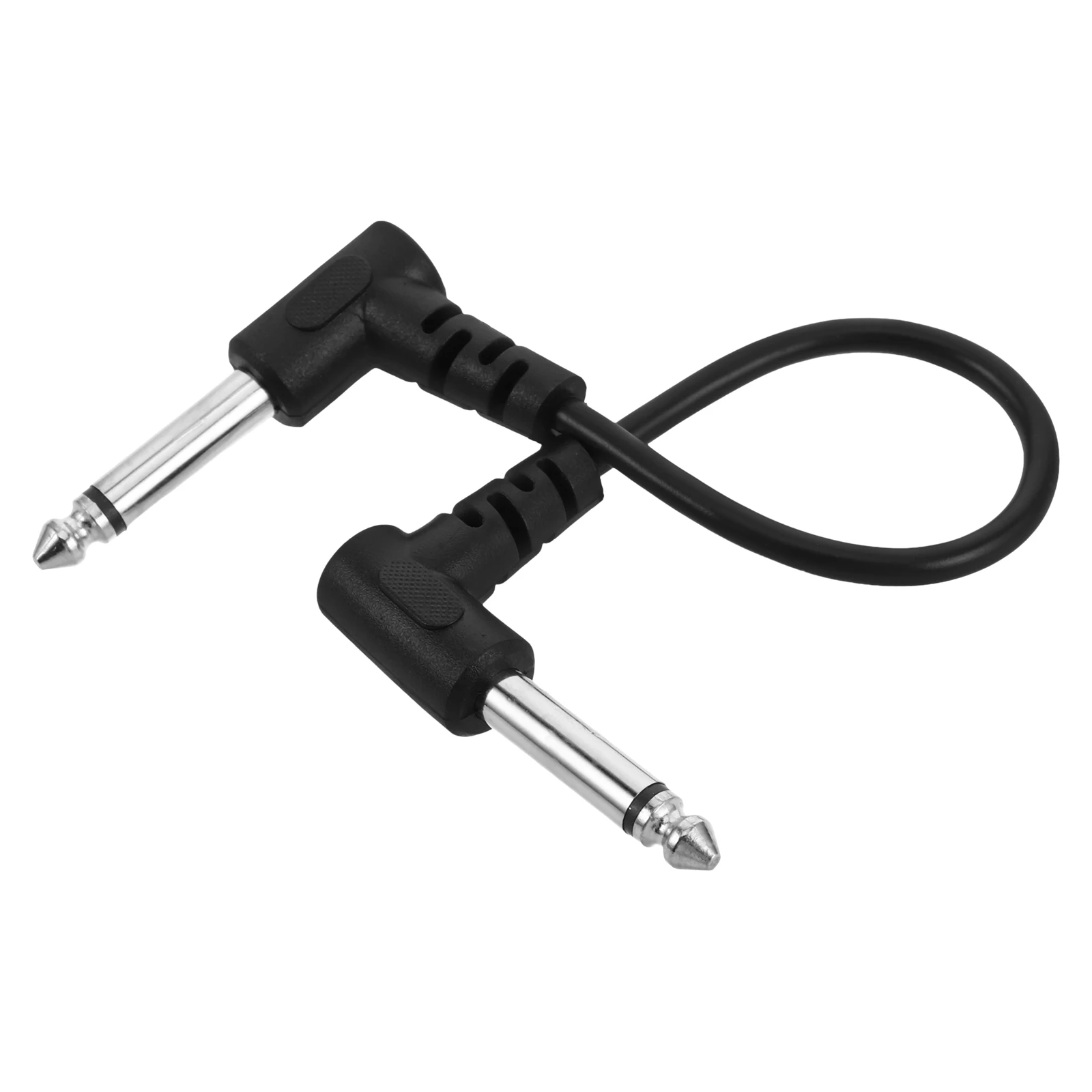 

Electric Guitar Cable Acoustic Wire Black Copper Core Shielded Noise Free Signal Transmission Compatible Round Head Guitars Easy