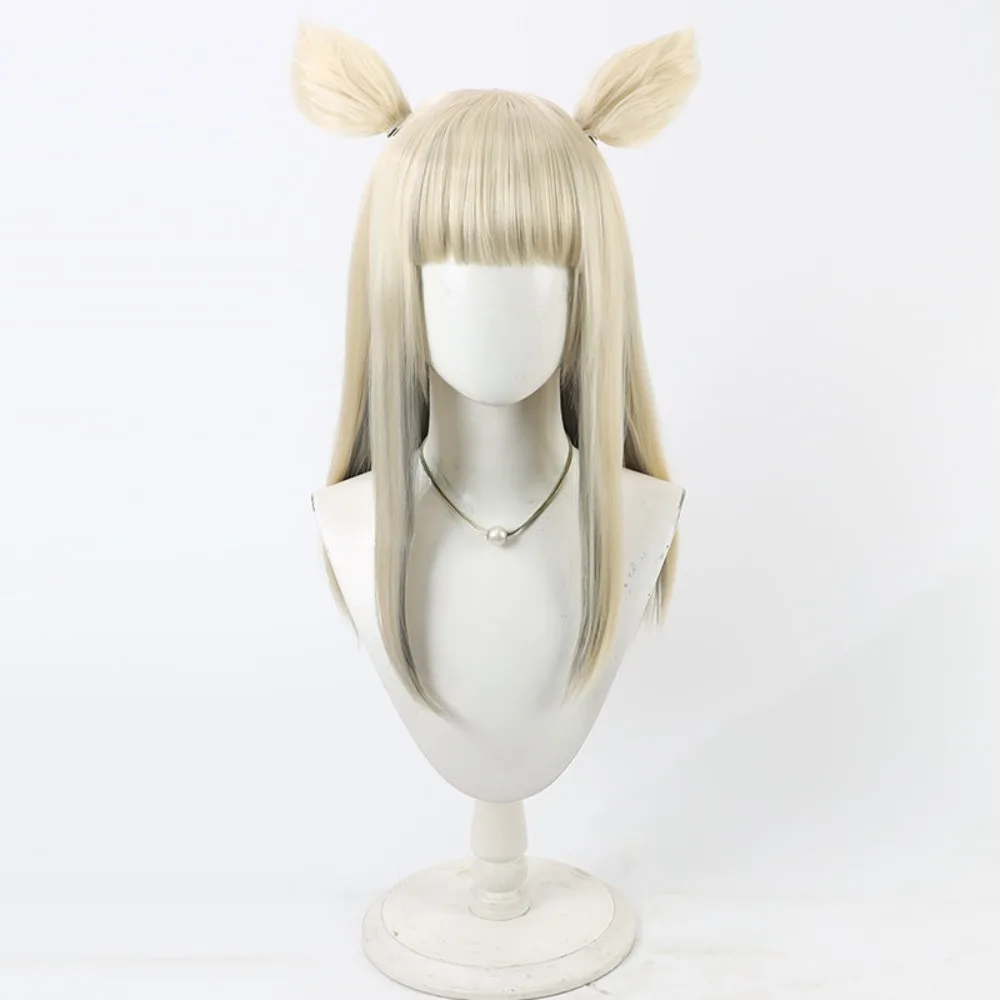 Arknights Endfield Perlica Cosplay Wig Realistic Scalp Dual Color Gradient Hair