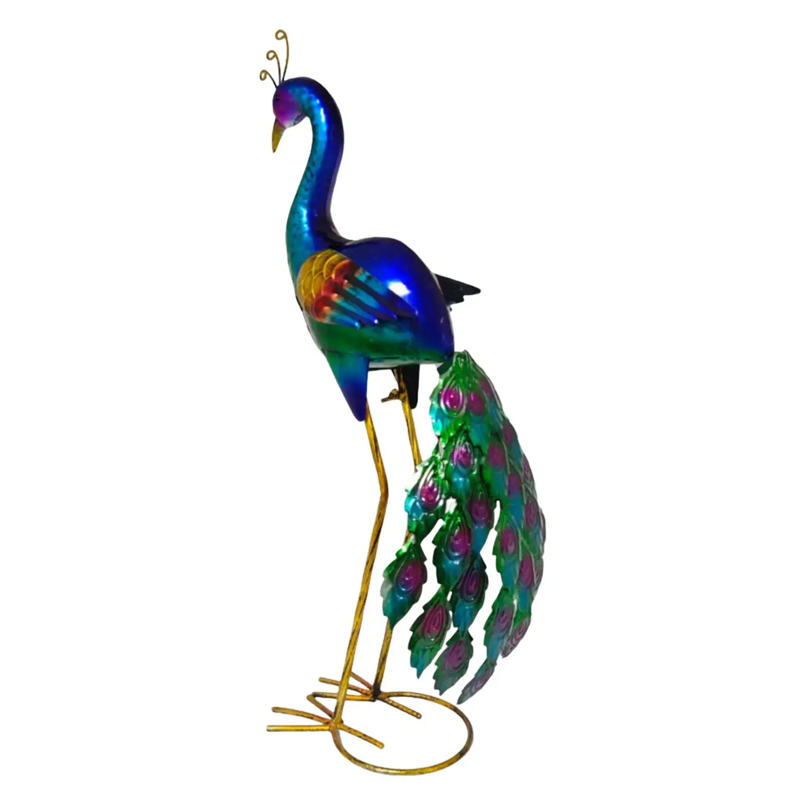 تمثال حديقة الطاووس لتزيين الحديقة المقاومة للطقس للفناء الخارجي في الحديقة #4