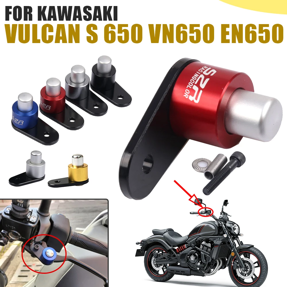 

For KAWASAKI VULCAN S 650 S650 VN650 VN 650 EN650 EN Motorcycle Accessories Parking Brake Switch Control Lock Ramp Braking Stop