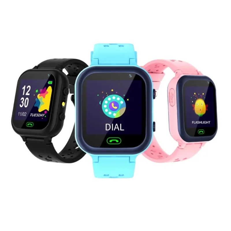 Kids Smart call watch S20 Kids Smart Watch Sim Card Phone Smartwatch Location Sos Photo Camera Waterproof Gift For Boys Girls