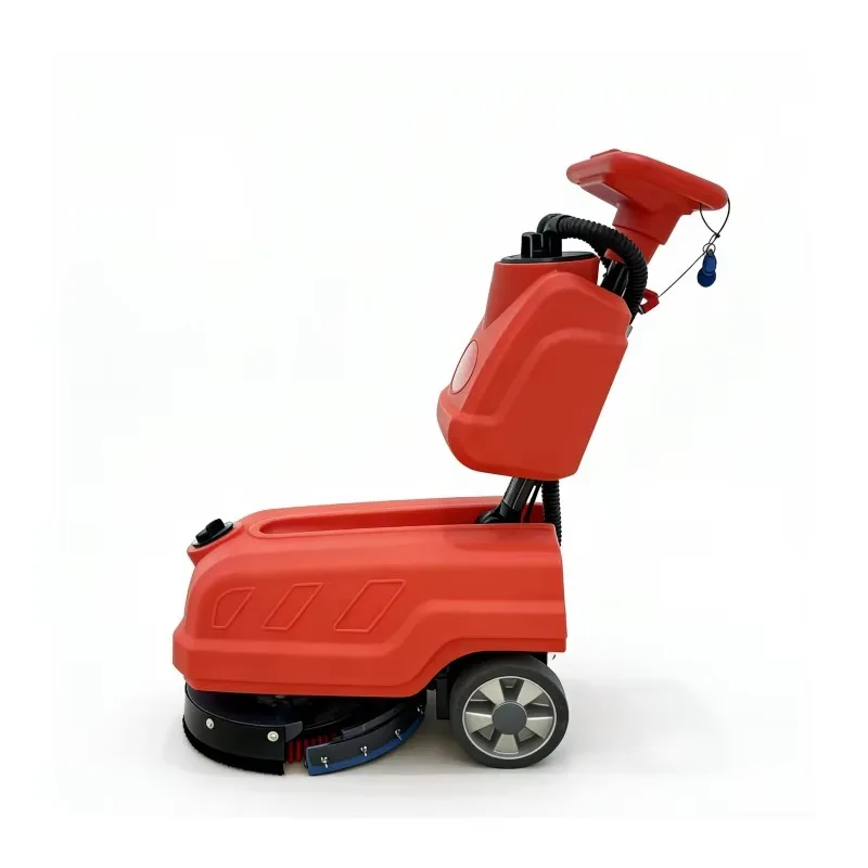 Electric Cleaning Equipment Auto Floor Washing Machine Marble Floor Scrubber Dryer Walk Behind for Factory Warehouse Supermarket