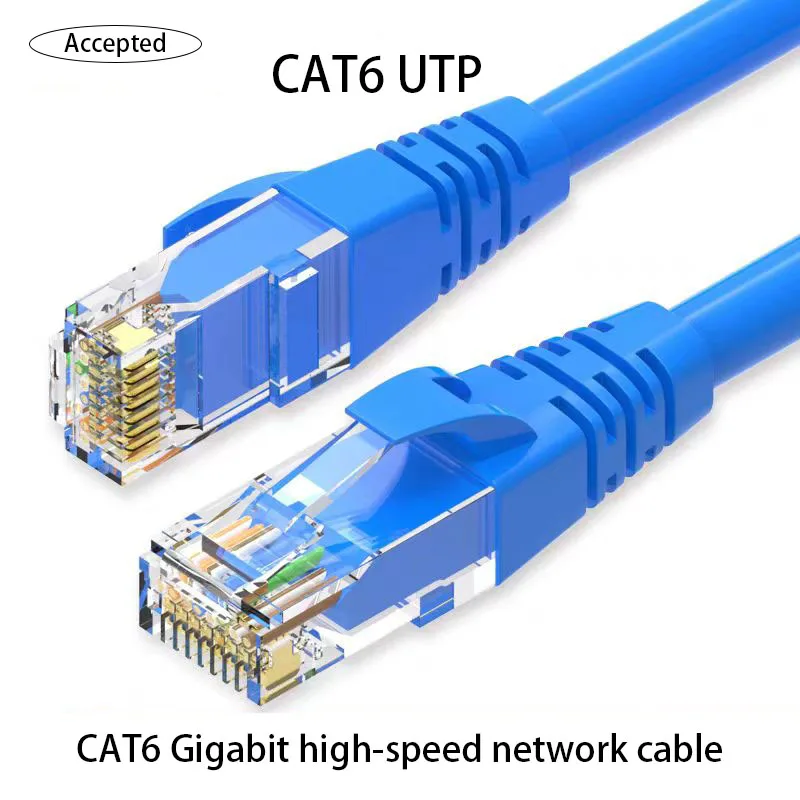 Ethernet Cable CAT6 Engineering Grade Network Connection Box Cable UTP Oxygen Free Copper Non Screen RJ45 Splitter Networks