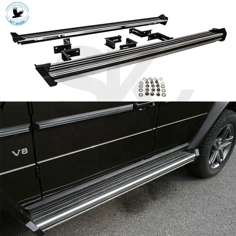 

car accessories side pedal for Mercedes G class W463 w464 G350 G500 side running board