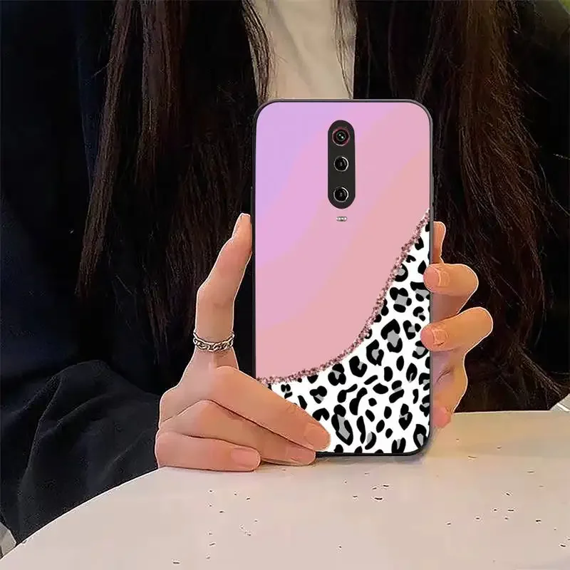 Etui na telefon Tiger Leopard Print Panther do Redmi 9A 8A 6A Note 9 8 10 11S 8T Pro Max 9 K20 K30 K40 Pro PocoF3 Note11 5G Case