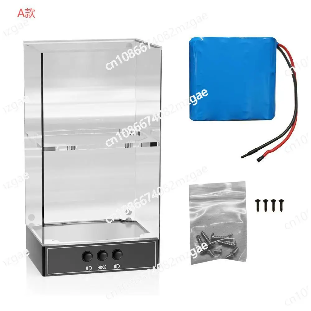 

Car Lens Display Box Car Headlight Lamp Modification LED Bifocal Lens Display Box Test Box Display Stand