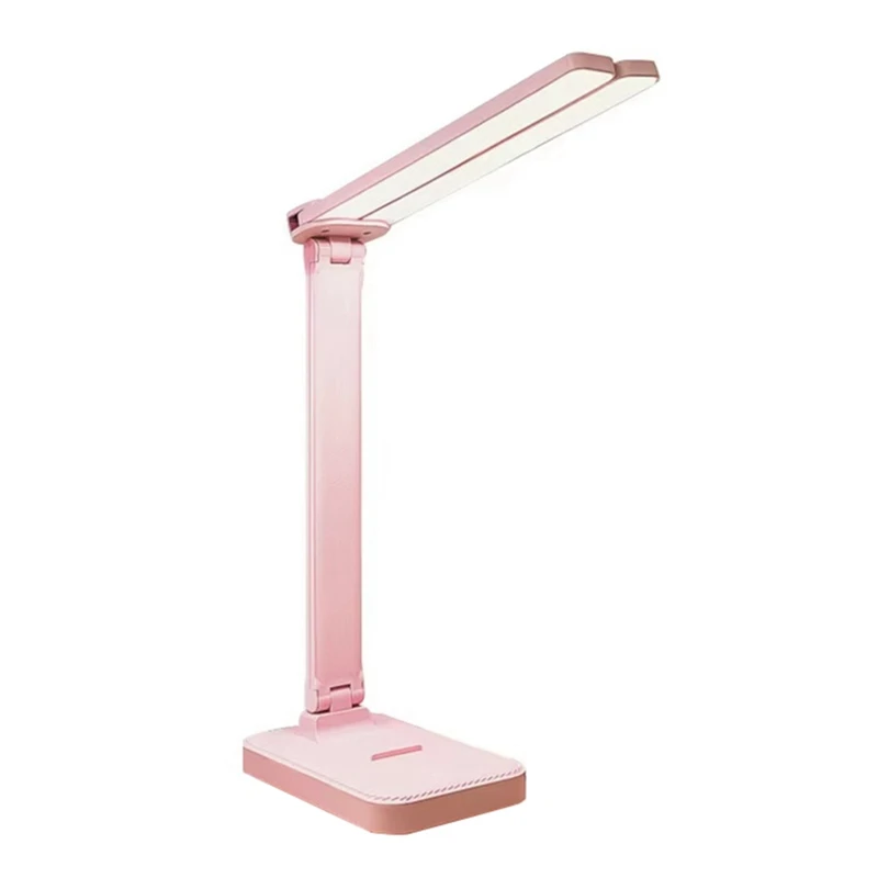 AB46-LED Desk Lamp 3 Level Dimmable Touch Night Light USB Rechargeable Eye Protection Foldable Desk Lamp