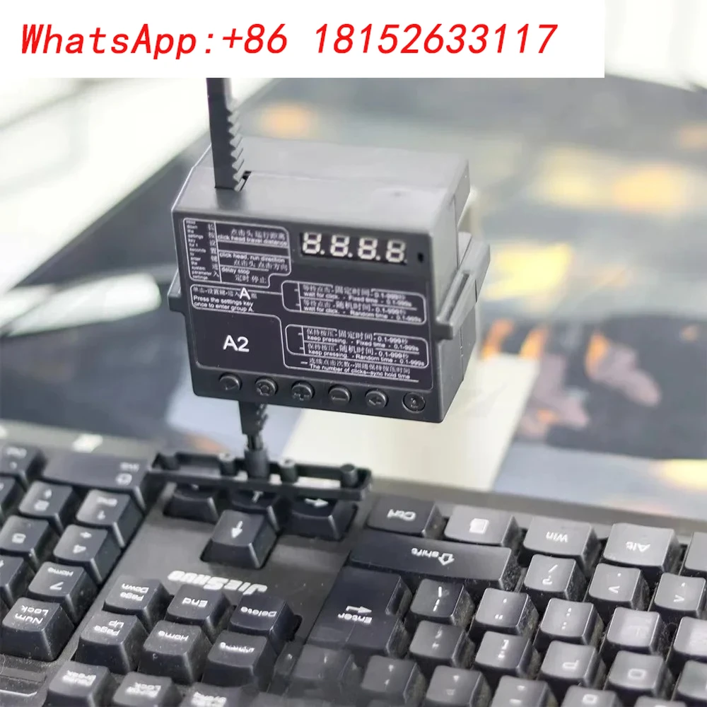 BBAuto teclado de ordenador dispositivo Clicker ratón automático al azar dejar temporal juego AFK evitar fuera de línea Clicker físico MM