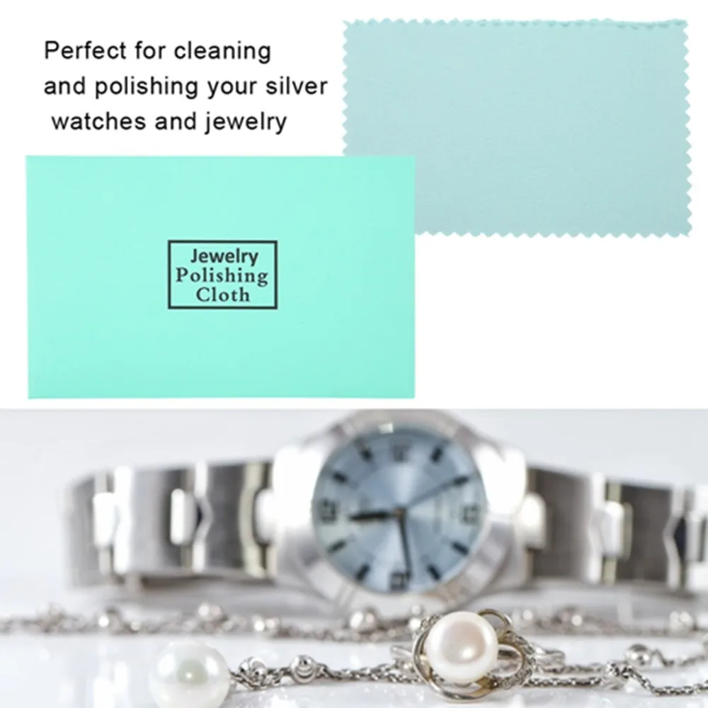 

25 шт. многоразовая двухсторонняя салфетка для полировки серебра из микрофибры, впитывающая салфетка для чистки серебра, полировка серебра, уход за ювелирными изделиями