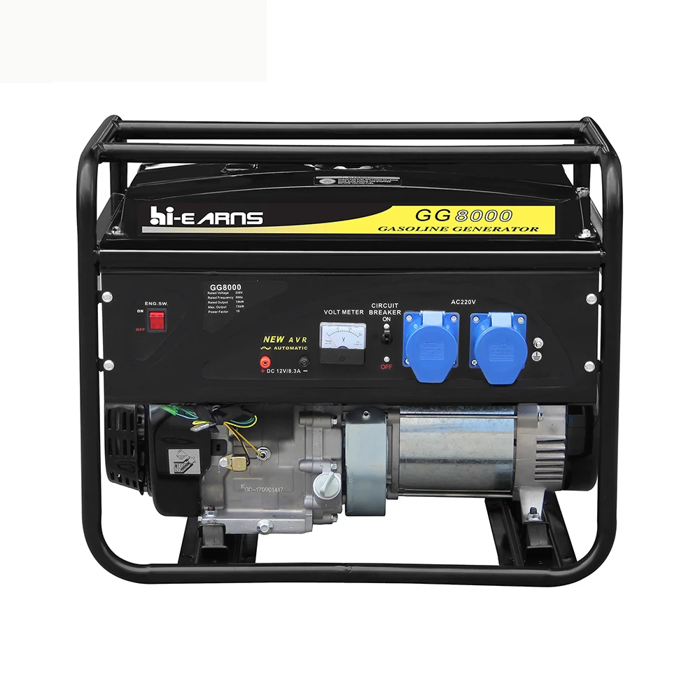 

Air-cooled portable 8500w gasoline generator