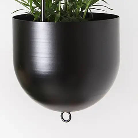 Hanging Planter Pots Minimalist Plant Pot Container Metal Hanging Plant Baskets Creative for Succulent Flower Air Plants