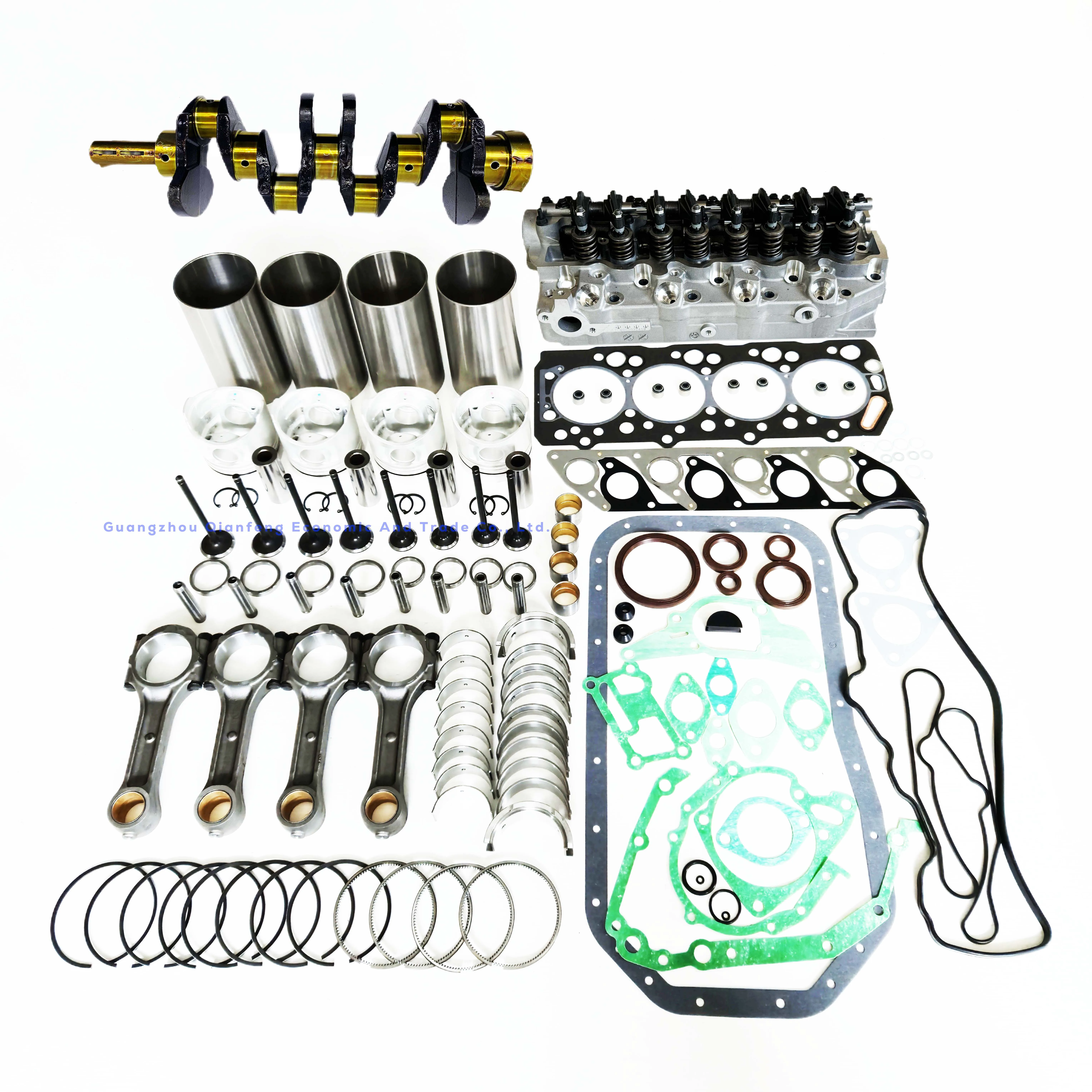 Комплект для капитального ремонта D4BH для Hyundai Porter H100 Grace Starex H-1 2,5 тонны, детали дизельного двигателя, шайба поршневого подшипника Комплект для капитального ремонта D4BH для Hyundai Porter H100 Grace Starex H-1 2,5 тонны, детали дизельного двигателя, шайба поршневого подшипника