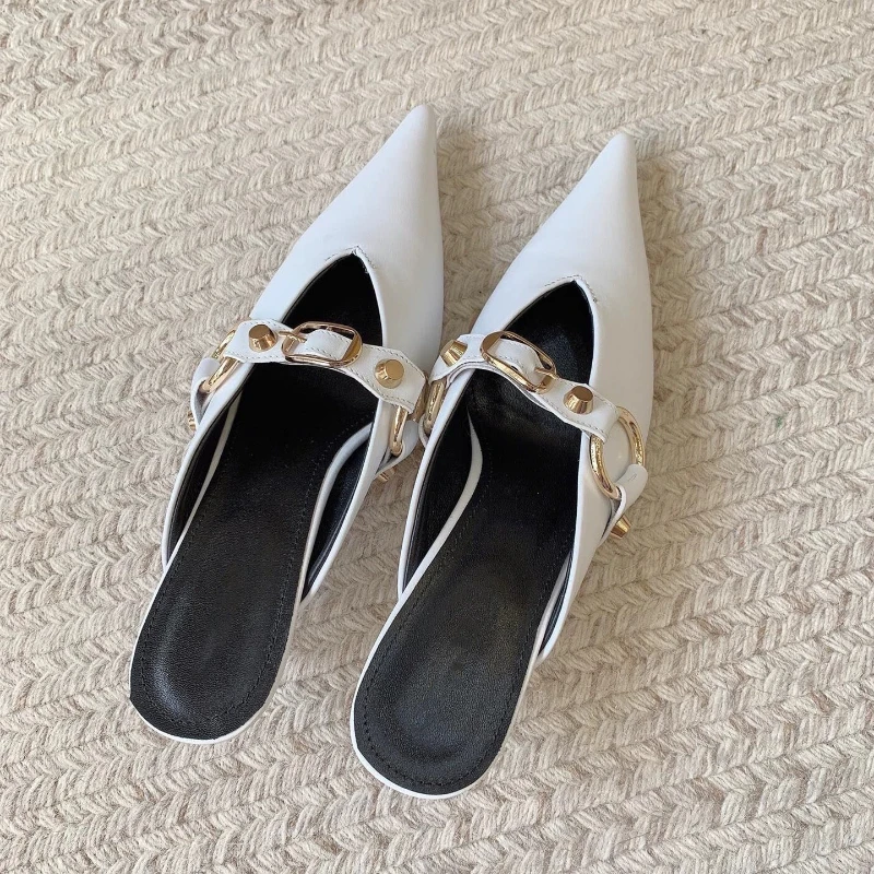 Mules Femininos com Fivela de - Women Bags And Shoes avaliação e preço