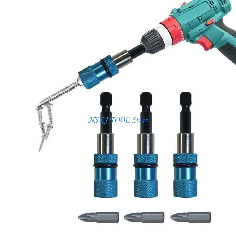 

L8RC Магнитная отвертка -держатель с магнитной отверткой 60 мм винт -гипсокартона сеттер с магнитным магнитным