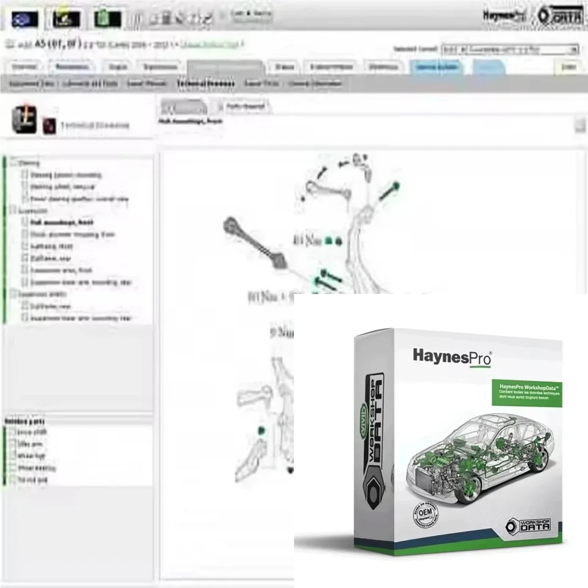 HAYNES PRO 2015 Latest Version Vivid 2015.1 (Atris-Technik) in HDD Automotive Workshop DATA Auto Repair Software Car Repair