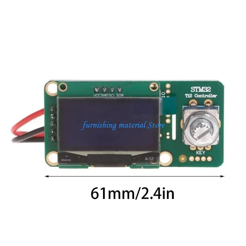 Y5GD Tela T12 Console soldagem DIY Placa controle solda STM32 OLED 2.1S