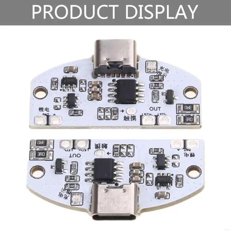 Circuits intégrés pour carte circuit imprimé type C lampe table avec fonction gradin