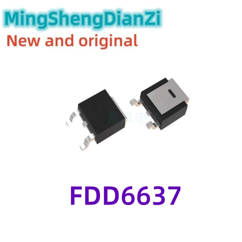 10PCS FDD6637 TO-252 6637 TO252 35V 55A SMD