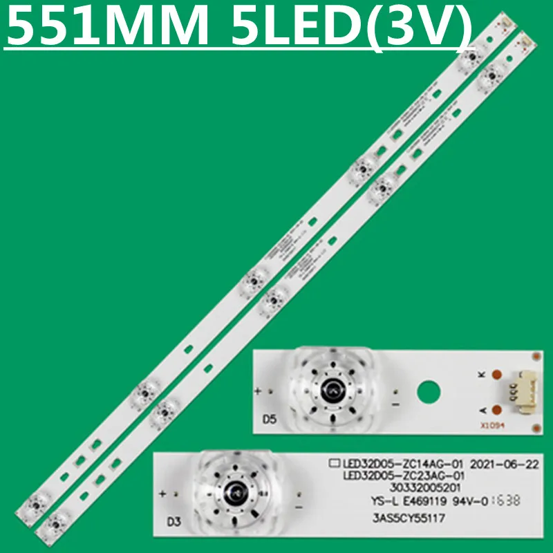 10 szt. Taśmy LED do LED32D05-ZC14AG-01 LED32D05-ZC26AG-02T LED32D05-ZC15AG-03 32 k31a LE32A30G LE32AL88A71 32 ds172 F32Y G32Y